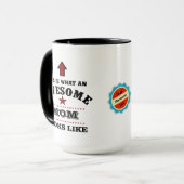 Phantastische Mama Vielen Dank, Frau von Son oder  Tasse (Vorderseite Links)