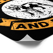 Phantastische Mamas haben Tattoos und Pitbullen -  Poster (Ecke)