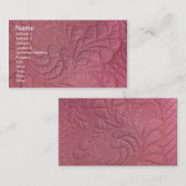 Phantastische Maschinengestänge , Name, Adresse 1, Visitenkarte (Vorne/Hinten)