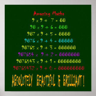 Phantastische Mathematik Reihe 3 Poster