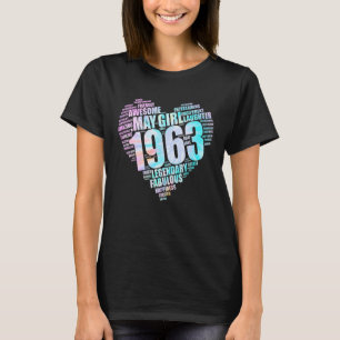 Phantastische May Girl 1963 Fabulous Big Heart 59. T-Shirt