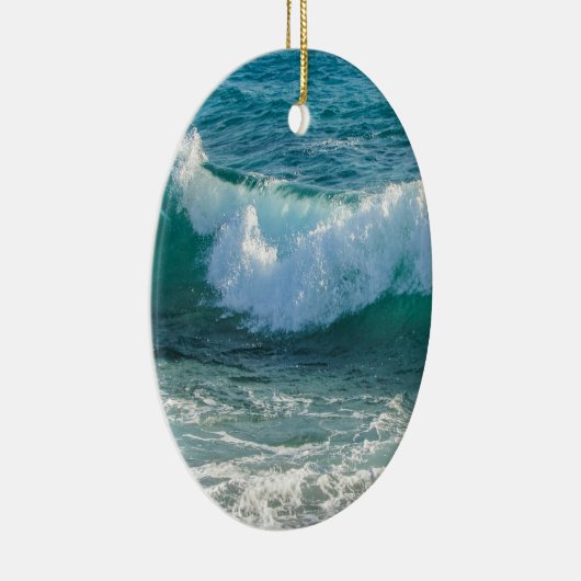 Phantastische Meeresküste Keramikornament (Rechts)