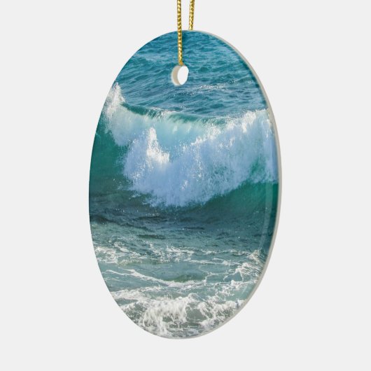 Phantastische Meeresküste Keramikornament (Links)