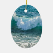 Phantastische Meeresküste Keramikornament (Vorne)
