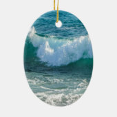 Phantastische Meeresküste Keramikornament (Hinten)