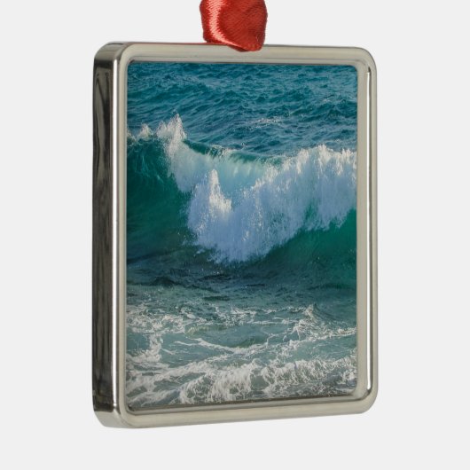 Phantastische Meeresküste Ornament Aus Metall (Rechts)