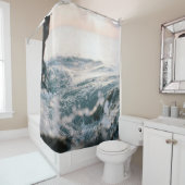 Phantastische Meereswellen | Bestes Geschenk für N Duschvorhang (Beispiel)