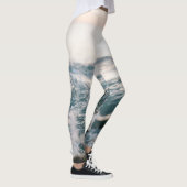 Phantastische Meereswellen | Bestes Geschenk für N Leggings (Rechts)