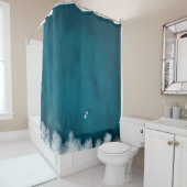 Phantastische Meereswellen Duschvorhang (Beispiel)