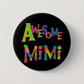 Phantastische Mimi-T - Shirt und Geschenke Button (Vorderseite)