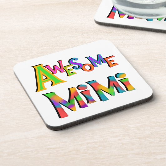 Phantastische Mimi-T - Shirt und Geschenke Getränkeuntersetzer (Linke Seite)