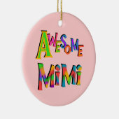 Phantastische Mimi-T - Shirt und Geschenke Keramik Ornament (Rechts)