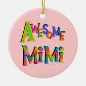 Phantastische Mimi-T - Shirt und Geschenke Keramik Ornament (Vorne)