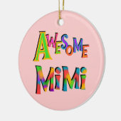 Phantastische Mimi-T - Shirt und Geschenke Keramik Ornament (Links)