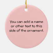 Phantastische Mimi-T - Shirt und Geschenke Keramik Ornament (Hinten)