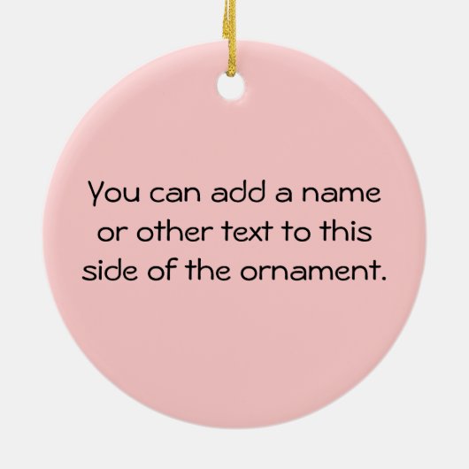 Phantastische Mimi-T - Shirt und Geschenke Keramik Ornament (Hinten)