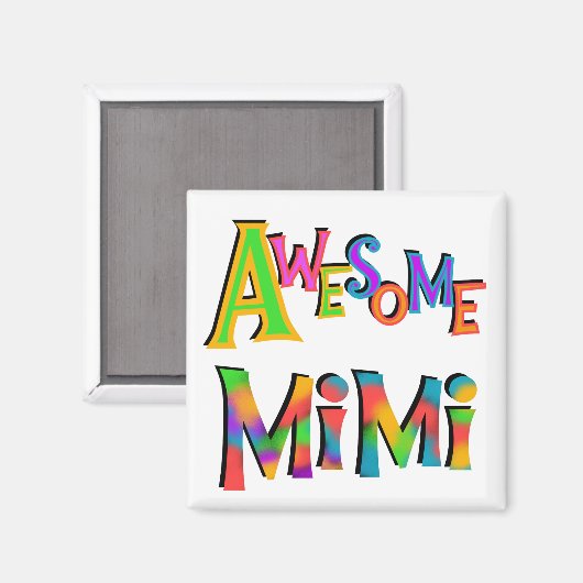 Phantastische Mimi-T - Shirt und Geschenke Magnet (Vorderseite/Rückseite)