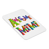 Phantastische Mimi-T - Shirt und Geschenke Magnet (Rechte Seite)