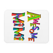 Phantastische Mimi-T - Shirt und Geschenke Magnet (Horizontal)