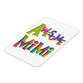 Phantastische Mimi-T - Shirt und Geschenke Magnet (Linke Seite)