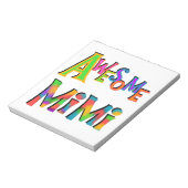 Phantastische Mimi-T - Shirt und Geschenke Notizblock (Rotiert)