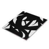 Phantastische Moderne Schwarz/Weiß Fliese (Seite)