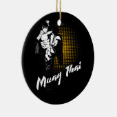 Phantastische Muay Thai Fists - Beängstigende Kamp Keramik Ornament (Rechts)