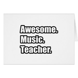 Phantastische Musiklehrerin