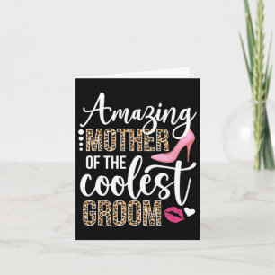 Phantastische Mutter der Groom Mama Groom Mama der Karte
