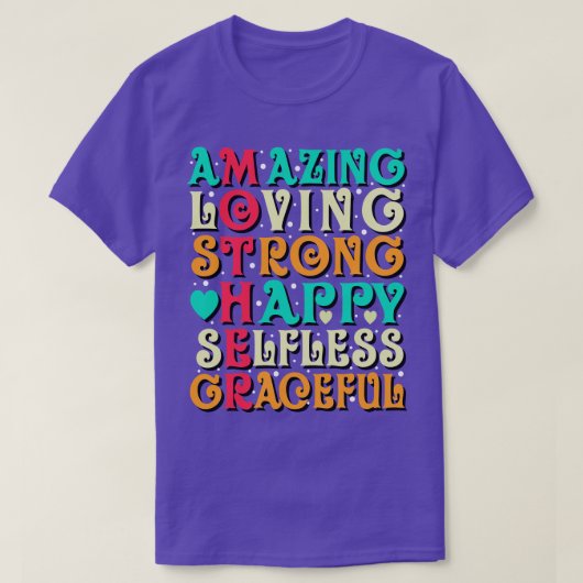 Phantastische Mutter Liebe Zitat zur Inspiration M T-Shirt (Design vorne)