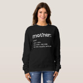 Phantastische Mutterdefinition zum Muttertag Sweatshirt (Vorne ganz)