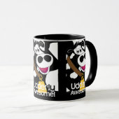 Phantastische Mutterkühe Tasse (VorderseiteRechts)