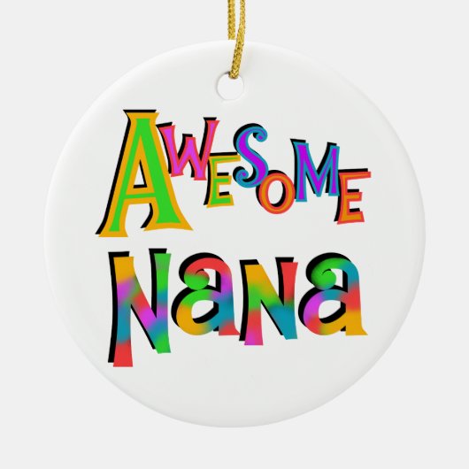 Phantastische Nana-T - Shirt und Geschenke Keramikornament (Vorne)