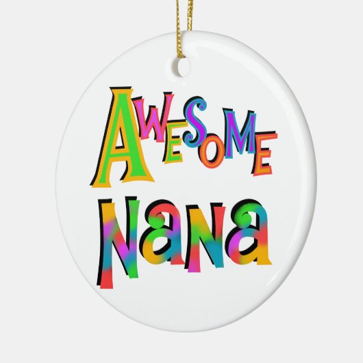Phantastische Nana-T - Shirt und Geschenke Keramikornament (Links)