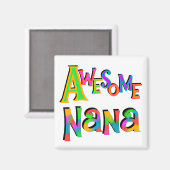 Phantastische Nana-T - Shirt und Geschenke Magnet (Vorderseite/Rückseite)