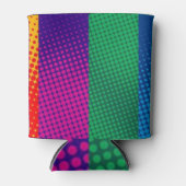 phantastische Neonstreifen Dosenkühler (Vorderseite)