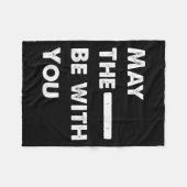 Phantastische Niedliche Movie Quotes T Shirt, Nied Fleecedecke (Vorderseite (Horizontal))