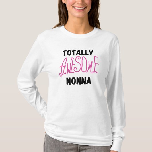 Phantastische Nonna Pink T - Shirt und Geschenke (Vorderseite)