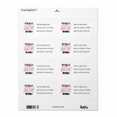 Phantastische Nonna Pink T - Shirt und Geschenke (Vorne)