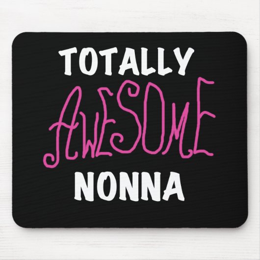 Phantastische Nonna Pink T - Shirt und Geschenke Mousepad (Vorne)