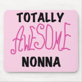Phantastische Nonna Pink T - Shirt und Geschenke Mousepad (Vorne)