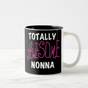 Phantastische Nonna Pink T - Shirt und Geschenke Zweifarbige Tasse