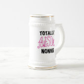 Phantastische Nonnie Pink Tshirts und Geschenke Bierglas (VorderseiteRechts)