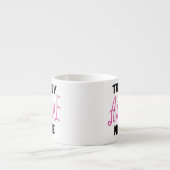 Phantastische Nonnie Pink Tshirts und Geschenke Espressotasse (Vorderseite)