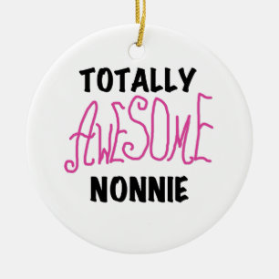 Phantastische Nonnie Pink Tshirts und Geschenke Keramikornament