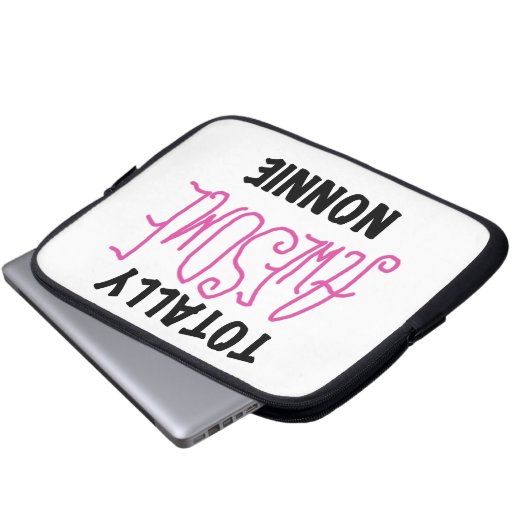 Phantastische Nonnie Pink Tshirts und Geschenke Laptopschutzhülle (Vorne Knopf)