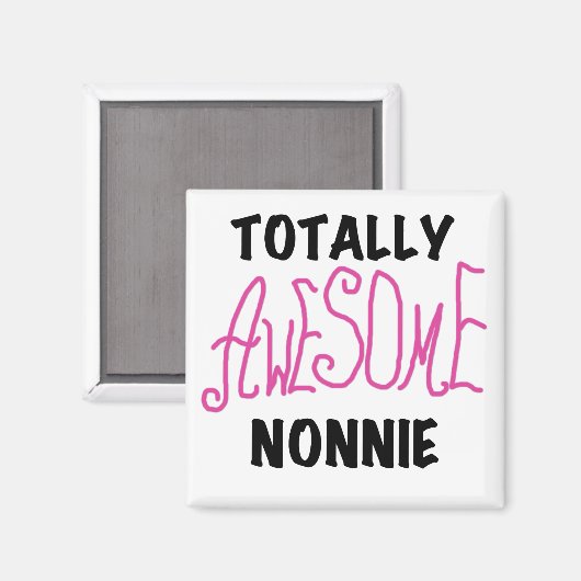 Phantastische Nonnie Pink Tshirts und Geschenke Magnet (Vorderseite/Rückseite)