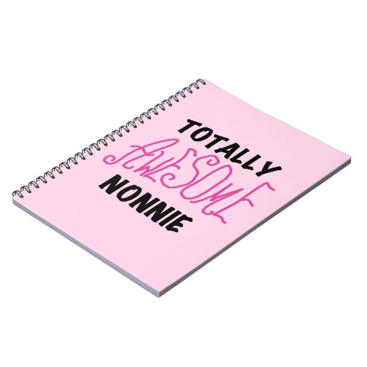 Phantastische Nonnie Pink Tshirts und Geschenke Notizblock (Linke Seite)
