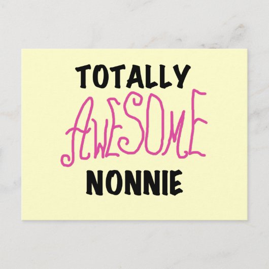 Phantastische Nonnie Pink Tshirts und Geschenke Postkarte (Vorderseite)