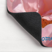 Phantastische Oma! Mousepad Rosa Rose Blume (Ecke)